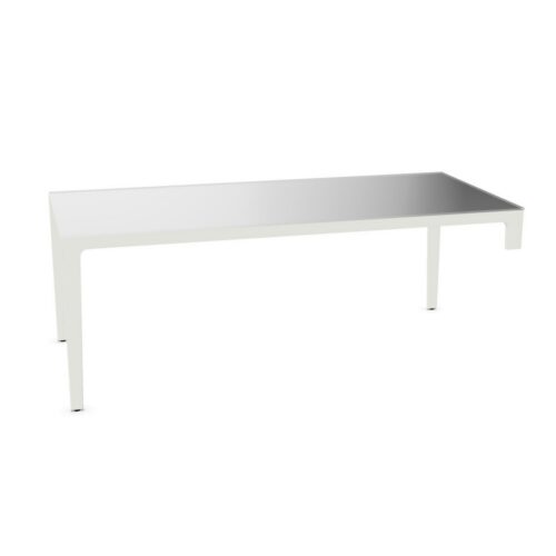 Frezza Alplus Rectangular Glass Top Desk