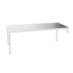 Frezza Rectangular Desk Glass Top Desk
