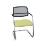 Frezza Wait Mesh Sled Base Low Backrest Mesh Chair