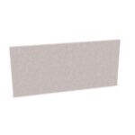 Zilenzio Clamp-Mounted Straight Acoustic Desk Screen