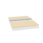 Frezza Riba Double Workstation Square Legs Bench Desk