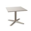 Gaber Arket Steel Slim H50 4-Pedestal Square Top Table
