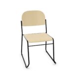 Nowy Styl Vesta-New Wood Cfs Cantilever Wooden Back Frame Chair