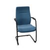Nowy Styl Nero Lux Cfp Cantilever With Armrests Upholstered Frame Chair