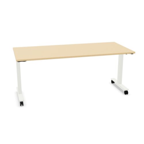Frezza Tilting-Top Painted Metal Meeting Table