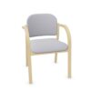 Nowy Styl Elva Stationary Chair 4-Leg Frame Uph Back With Armrests Upholstered