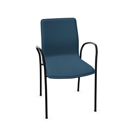 Kusch + Co Ona Plaza Frame Chair 4LA Uph 4-Leg With Armrests Upholstered Frame