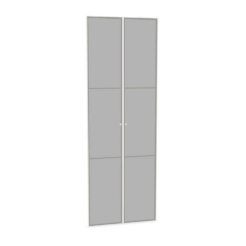 Bralco Double-Door Upper Glass Cabinet