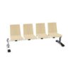 Nowy Styl Cafe Vii-4 4-Seat Upholstered Wooden Beam Seating