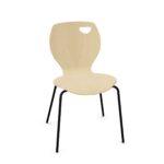 Nowy Styl Cafe IV 4L 4-Leg Upholstered Wooden Frame Chair