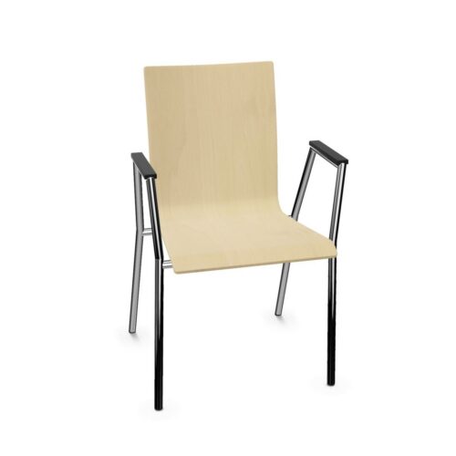 Nowy Styl Cadeira 4L-Arm NF-PP 4-Leg With Armrests Frame Chair