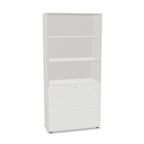 Frezza Passepartout Filing And Open Storage Top Finished Storage Cabinet