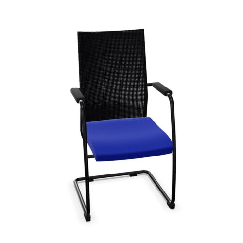 Nowy Styl Motion Lux Stationary Chair CF Frame Mesh Back Cantilever