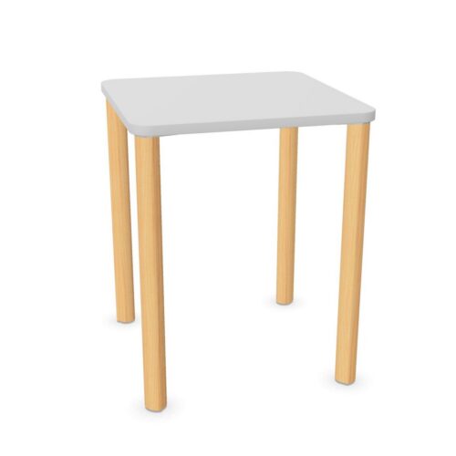 Kusch + Co Arn Table I-Leg Lwm Base 4-Leg Square Top Meeting Table