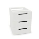 Frezza 3-Drawer Soft-Closing Pedestal Cabinet