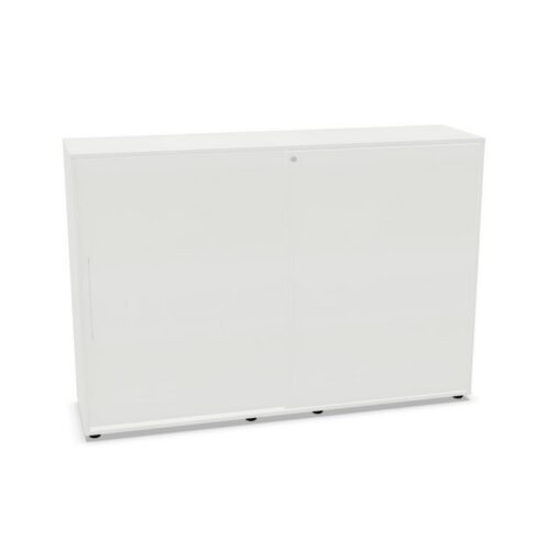 Frezza 2-Door Flush Back Sliding Door Cabinet