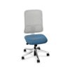 Nowy Styl Utila Swivel Chair Mesh Back Upholstered Seat Office Chair