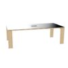 Bralco Executive Glass Worktop Desk