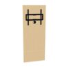 Frezza BE VesaMelamin1P Desk End Panel Finishing Panel With Monitor Mount
