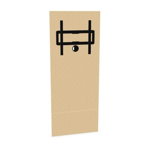 Frezza BE VesaMelamin1P Desk End Panel Finishing Panel With Monitor Mount