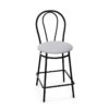 Nowy Styl Tulipan Hocker 78 4-Leg Upholstered Bar Stool