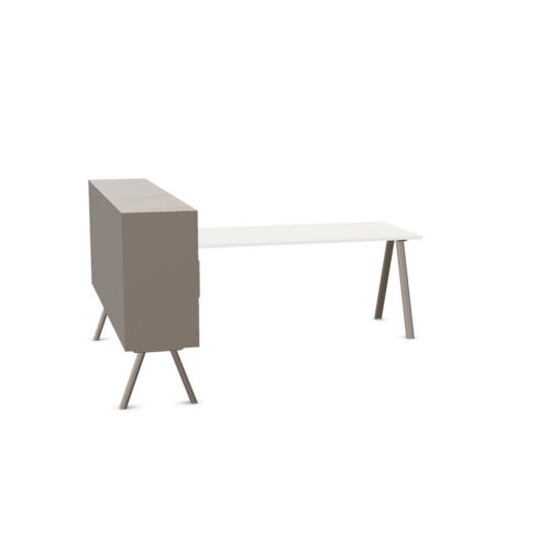 Gaber 2027 Workstation 2027 DX 180 Melamine Cabinets Desk With Integrated