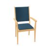 Kusch + Co Luca Frame Chair 4LA HB Uph 4-Leg With Armrests Upholstered Frame