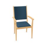 Kusch + Co Luca Frame Chair 4LA HB Uph 4-Leg With Armrests Upholstered Frame