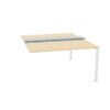 Frezza Riba 2-Person Square Legs Bench Desk