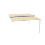 Frezza Riba 2-Person Square Legs Bench Desk