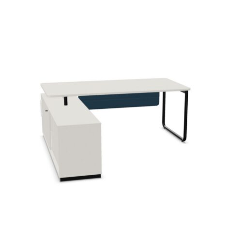 Nowy Styl Play Work 2 0 Desk Integrated With Sideboard U-Leg Frame Base Fixed