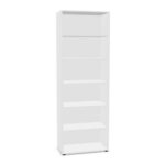 Bralco Aba Open Adjustable Shelves Storage Cabinet