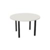 Nowy Styl Easy Space Table I-Leg Base Round Meeting Table
