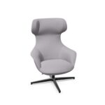Diemme Muka With Armrests Upholstered Lounge Armchair
