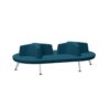 Kusch + Co V-Travel Sofa Oval 4-Leg Upholstered Sofa