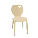 Nowy Styl Cafe-IV Lgw 4-Leg Upholstered Wooden Frame Chair