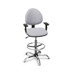Nowy Styl Smart-RB CR ST02-CR R3K2-NS With Armrests Upholstered Counter Swivel