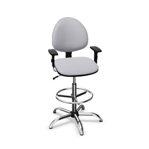 Nowy Styl Smart-RB CR ST02-CR R3K2-NS With Armrests Upholstered Counter Swivel