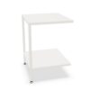 Bralco Two-Tier Open Shelf Table Metal Frame Side Table