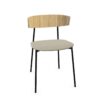 Treku Kol 4-Leg Upholstered Seat Chair