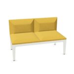 Frezza Alplus Seating Two-Seater With Backrest Bench