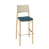 Kusch + Co Arn Frame Chair Hkr 4L Lgw Uph 4-Leg Upholstered Bar Stool