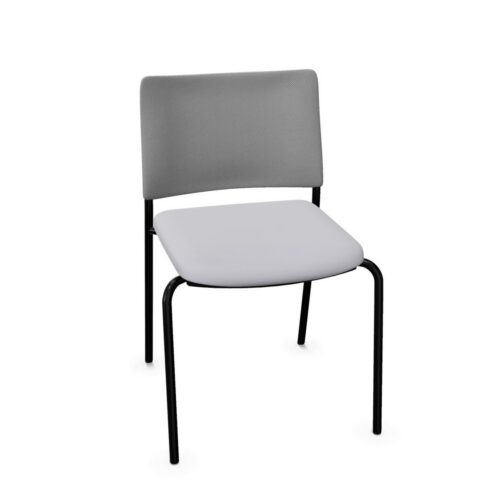 Nowy Styl Intrata V-34 Flbl-NA 4-Leg Upholstered Mesh Frame Chair