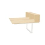 Frezza 2 Persons Bench Desk With Doxbox End Module Bench Desk