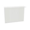 Frezza Straight Melamine Top Reception Desk