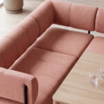 Northern Daybe Dining Modular Sofa End Left D60 L90 End Module Left-Facing