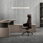 Bralco Fixed-Height Desk Telescopic Beam Desk Eleva telescopic beam desk arrangement