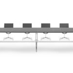 ICF Notable High Meeting Height-Adjustable Electrified Meeting Table