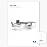 ICF P50 Square Top Meeting Table
