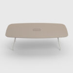 ICF Unitable Modular Trapezoidal Top Conference Table